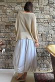Conrad Grunge Loose Cotton Knit Oat